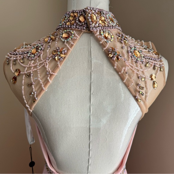 Sherri Hill 32144 Blush Size 2 NWT - Picture 6 of 11